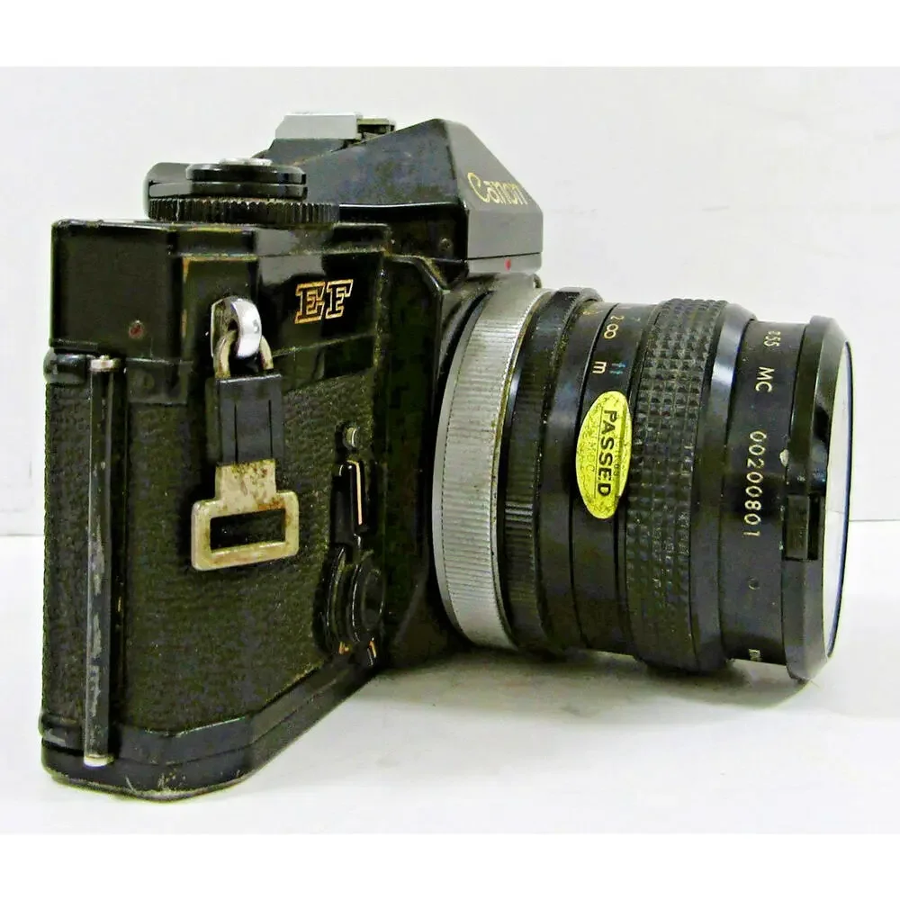 Canon EF 35mm Film Single-Lens Reflex SLR Camera with Kiron Precision 24mm Lens
